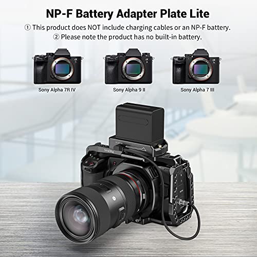 SmallRig NP-F Battery Adapter Plate Lite for Sony NP-F Battery, w/ 12V/7.4V Output Port, LED Low Battery Indicator – 3018 | The Storepaperoomates Retail Market - Fast Affordable Shopping