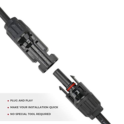 BougeRV Solar Connectors Y Branch Parallel Adapter Cable with Solar Cable Entry Gland Box for rv roof | The Storepaperoomates Retail Market - Fast Affordable Shopping