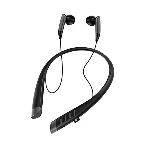 OCUhome Wireless Earphones, Bluetooth Headphones, AKZ-T61 Bluetooth 5.0 Wearable Heavy Bass in-Ear Earphone Earbuds for Phone Black