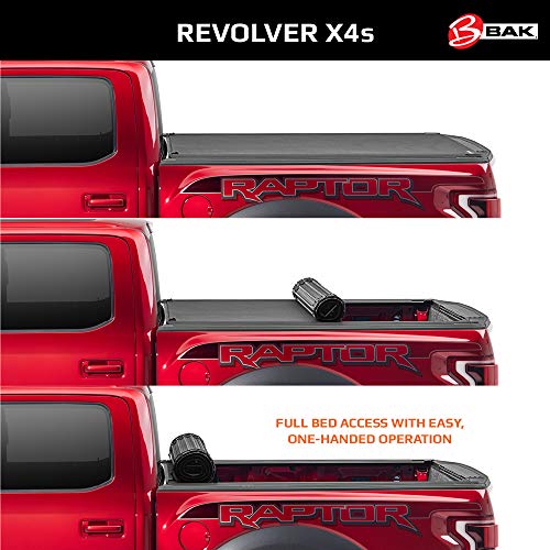 BAK Revolver X4s Hard Rolling Truck Bed Tonneau Cover | 80332 | Fits 2019 – 2023 Ford Ranger 5′ 1″ Bed (61″) | The Storepaperoomates Retail Market - Fast Affordable Shopping
