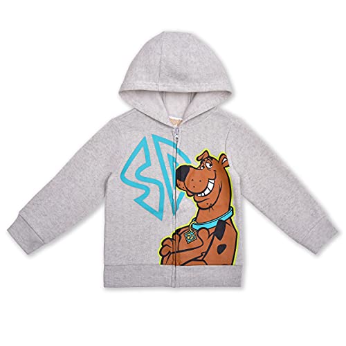 Scooby-Doo Boy’s 3 Piece Graphic T-Shirt, Zip Up Fleece Hoodie and Jogger Pant Set | The Storepaperoomates Retail Market - Fast Affordable Shopping