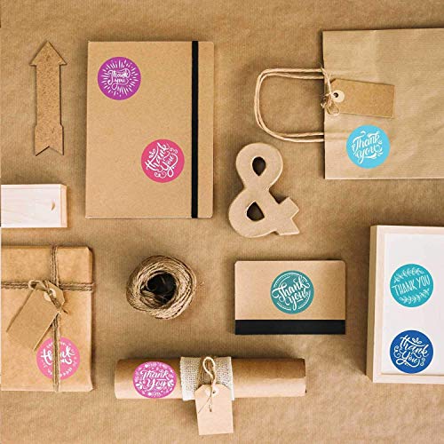 GaoCold 500pcs/roll Kraft French Merci Stickers,Business Sticker Adhesive, Thank You Labels for Small Business Gifts | The Storepaperoomates Retail Market - Fast Affordable Shopping