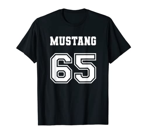 Jersey Style Classic Mustang 65 1965 Horse Airplane Car T-Shirt | The Storepaperoomates Retail Market - Fast Affordable Shopping