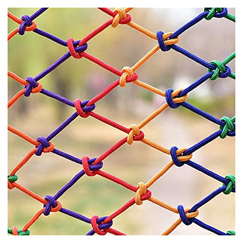 ZHED Rope Net for Kids, Playground Safety Net Stair Fence Pet Protective Net Outdoor Color Railing Decor Net Garden Plant Net Indoor Ceiling (Size : 2x6m(6x20ft)) | The Storepaperoomates Retail Market - Fast Affordable Shopping