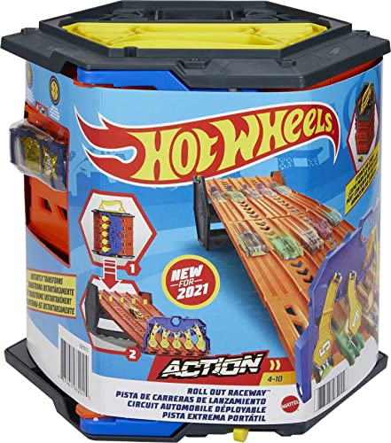 Hot Wheels Roll Out Raceway, Track Set | The Storepaperoomates Retail Market - Fast Affordable Shopping