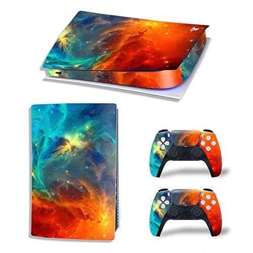 UUShop Skin Sticker Decal Cover for PS5 Digital Edition Console and Controllers Space Nebula | The Storepaperoomates Retail Market - Fast Affordable Shopping
