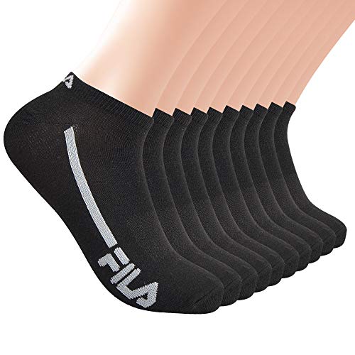 Fila Men’s Racing Striped No Show Socks, Black, One Size | The Storepaperoomates Retail Market - Fast Affordable Shopping