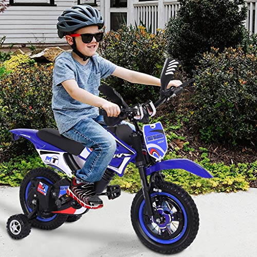 Kids Bike, High Carbon Steel Mountain Bike for Children, Fashion Boy Girl Freestyle Bicycle 12 Inch with Flash Training Wheels | The Storepaperoomates Retail Market - Fast Affordable Shopping