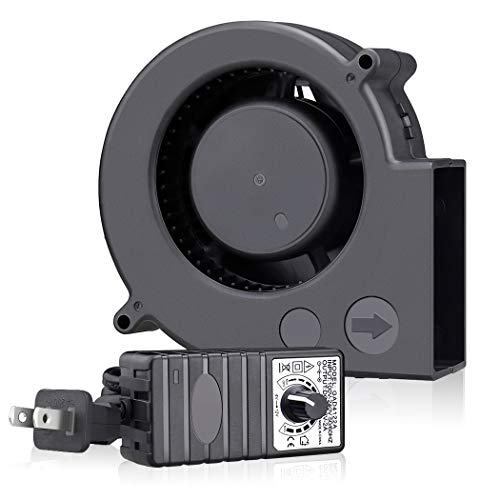 Wathai 97 x 33 mm High Airflow 110V 220V AC Powered Variable Speed Blower Fan with Speed Controller, Inflatable Replacement Fan with AC Pulg, for DIY Cooling Ventilation Exhaust Projects | The Storepaperoomates Retail Market - Fast Affordable Shopping