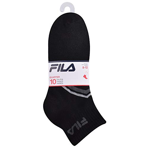 Fila mens Chevron Striped Quarter Socks, Multi (10 Pack), One Size US | The Storepaperoomates Retail Market - Fast Affordable Shopping