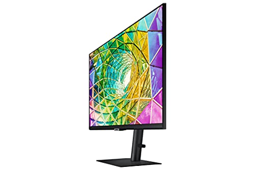 SAMSUNG S80A Series 27-Inch Viewfinity 4K UHD (3840×2160) Computer Monitor, HDMI, USB Hub, HDR10 (1 Billion Colors), Height Adjustable Stand, TUV-Certified Intelligent Eye Care (LS27A804NMNXGO) | The Storepaperoomates Retail Market - Fast Affordable Shopping
