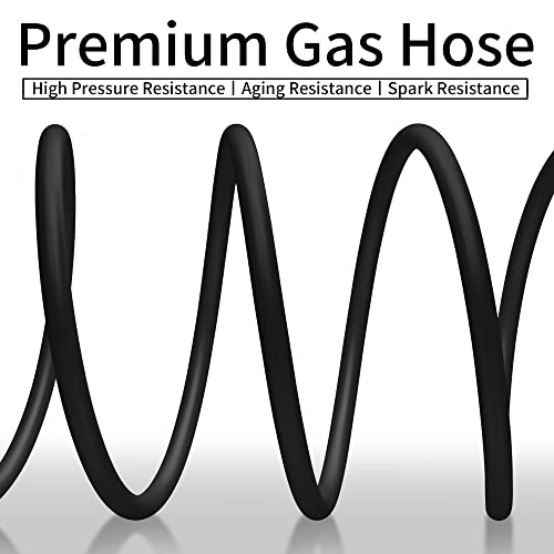 Gas Hose, Argon CO2 Flow Meter Regulator Hose, Mig Tig, This Hose Is Standard UNF 5/8″ with Inert Gas Fitting (5 Feet) | The Storepaperoomates Retail Market - Fast Affordable Shopping
