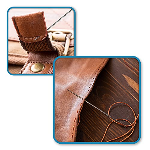 Crafts 15 Professional Leather Needles Kit for Hand Sewing with Different Types for Your Projects | The Storepaperoomates Retail Market - Fast Affordable Shopping