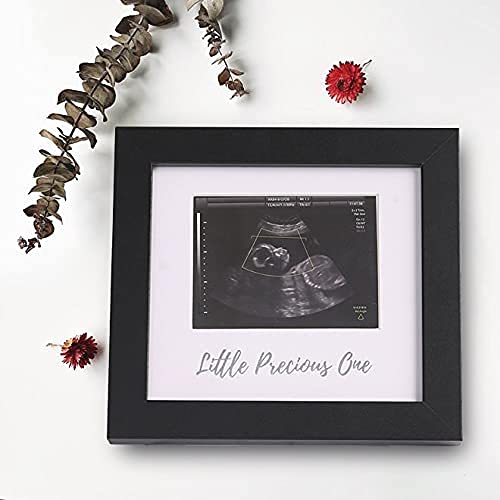 Baby Sonogram Picture Frame, Ultrasound Picture Frame, Sonogram Photo Frame, Baby Shower, Gender Reveal, Baby Announcement, Congrats on Pregnancy Gift (Black)) | The Storepaperoomates Retail Market - Fast Affordable Shopping