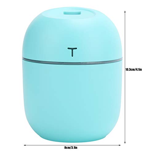DC5V 220ml Aroma Diffuser Humidifier Essential Oil Diffuser with LED Night Light Portable USB Plug in Desktop Humidifier Office Home Car Use(Green) | The Storepaperoomates Retail Market - Fast Affordable Shopping