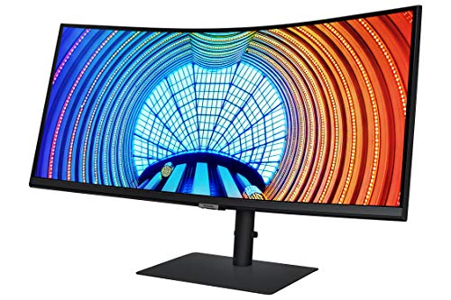 SAMSUNG S65UA Series 34-Inch Viewfinity Ultrawide QHD Computer Monitor, 100Hz, Curved, USB-C, HDR10 (1 Billion Colors), Height Adjustable Stand, TUV-Certified Intelligent Eye Care (LS34A654UXNXGO) | The Storepaperoomates Retail Market - Fast Affordable Shopping