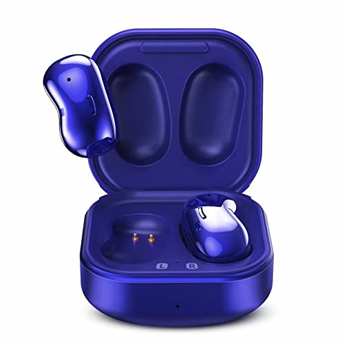 UrbanX Street Buds Live True Wireless Earbud Headphones for Samsung Galaxy A52 5G – Wireless Earbuds w/Active Noise Cancelling – Blue (US Version with Warranty)