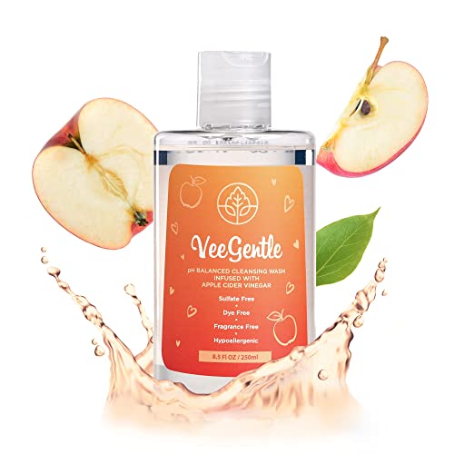 VeeFresh – VeeGentle Feminine Wash pH Balance for Women Wash with Apple Cider Vinegar
