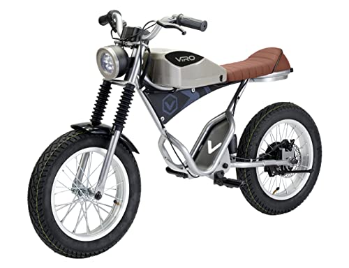 Viro Rides Cafe Racer 25.2 V, Motorized Electric Mini-Bike with Parent-Controlled Max Speed for Ages 8+ | The Storepaperoomates Retail Market - Fast Affordable Shopping