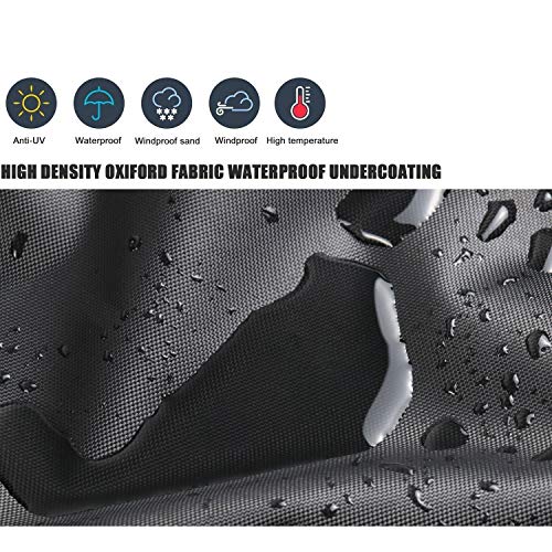 TwoPone Treadmill Cover Waterproof Outdoor Non-Folding Treadmill Covers Upgraded Protective Cover Water-Resistant Dustproof Covers for Indoor Gym Running Machine Storage | The Storepaperoomates Retail Market - Fast Affordable Shopping