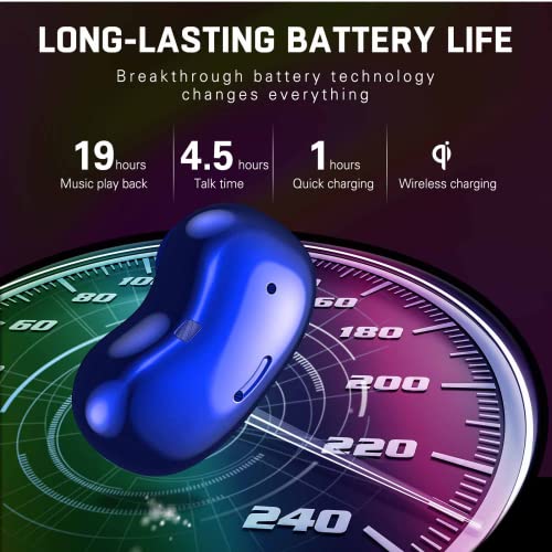 UrbanX Street Buds Live True Wireless Earbud Headphones for Samsung Galaxy S21 5G – Wireless Earbuds w/Active Noise Cancelling – Blue (US Version with Warranty) | The Storepaperoomates Retail Market - Fast Affordable Shopping