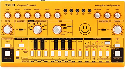 Behringer TD-3-Yellow Analog Bass Line Synthesizer – Yellow | The Storepaperoomates Retail Market - Fast Affordable Shopping