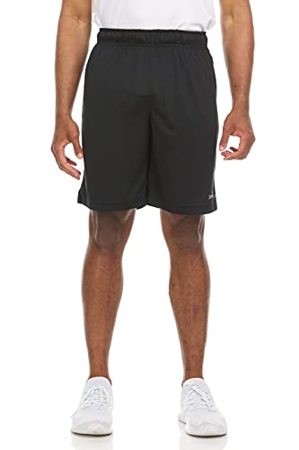 Spalding Mens Repel Performance Basketball Short with 9″ Inseam, Black, L | The Storepaperoomates Retail Market - Fast Affordable Shopping