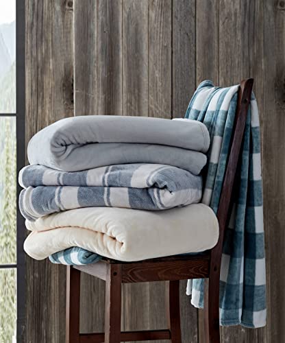 Eddie Bauer – Queen Blanket, Ultra Plush Bedding, Lightweight Home Decor for All Seasons (Stones Throw Stripe, Queen) | The Storepaperoomates Retail Market - Fast Affordable Shopping