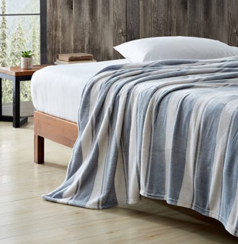 Eddie Bauer – Queen Blanket, Ultra Plush Bedding, Lightweight Home Decor for All Seasons (Stones Throw Stripe, Queen) | The Storepaperoomates Retail Market - Fast Affordable Shopping
