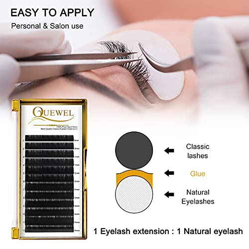 Eyelash Extension Classic Lash Extensions .15 D Curl MIX9-16mm Individual Lashes Extensions Professional Supplies .03/.05/.07/.10/.15/.18/.20 C/D Curl Single 9-25mm Mixed Tray (0.15 D MIX9-16mm) | The Storepaperoomates Retail Market - Fast Affordable Shopping