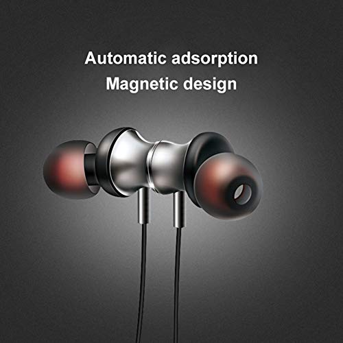 Heave Bluetooth Headphones, 10 Hrs Playtime Neckband Wireless Sports Earphones with Mic,Magnetic Sport Bluetooth Earphones for Workout, Running,Gym Red | The Storepaperoomates Retail Market - Fast Affordable Shopping