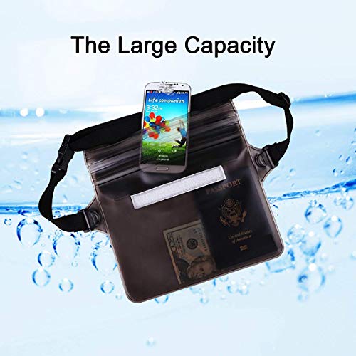 TAKANAP Waterproof Pouch- 3 Packs, 1PCS Cell Phone Dry Bag and 2PCS Carry-on Bags, Keep Phone and Valuables Safe and Dry, Perfect for Fishing Beach Swimming Diving Snorkeling Boating Water Parks | The Storepaperoomates Retail Market - Fast Affordable Shopping