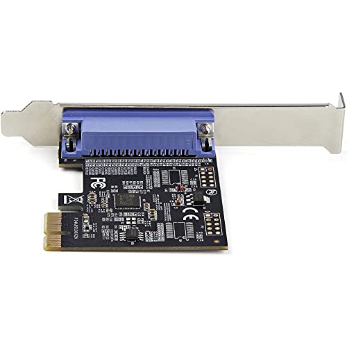 StarTech.com 1-Port Parallel PCIe Card – PCI Express to Parallel DB25 Adapter Card – Desktop Expansion LPT Controller for Printers, Scanners & Plotters – SPP/ECP – Standard/Low Profile (PEX1P2) | The Storepaperoomates Retail Market - Fast Affordable Shopping