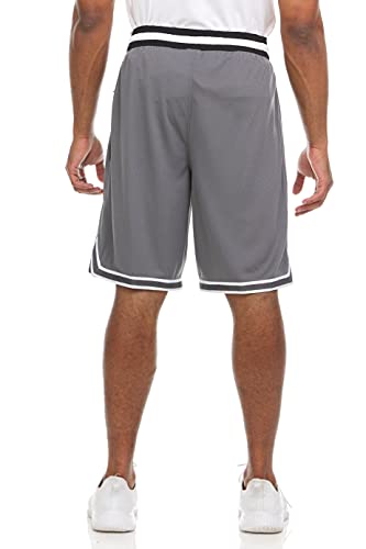 Spalding Mens Future Performance Basketball Short, Concrete, XL | The Storepaperoomates Retail Market - Fast Affordable Shopping