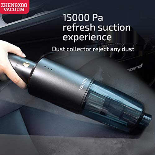 ZHENGXOO Handheld Vacuum Cleaner Cordless 15000Pa Vacuum Suction and 150W High Power with Washable Metal HEPA Filter, Designed for Cars and Homes (V51) | The Storepaperoomates Retail Market - Fast Affordable Shopping