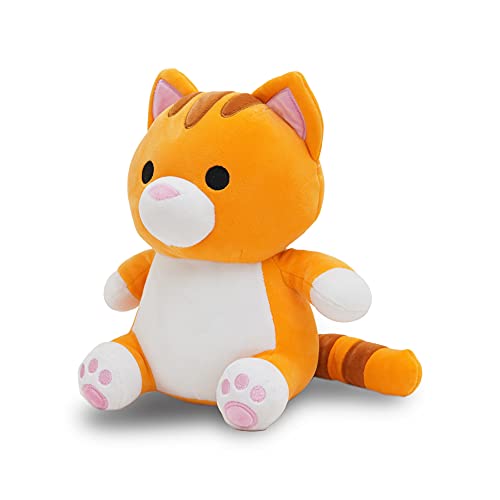 Avocatt Orange Cat Plush Toy – 10 Inches Plushie Stuffed Animal – Hug and Cuddle with Squishy Soft Fabric and Stuffing – Cute Cat Gift for Boys and Girls | The Storepaperoomates Retail Market - Fast Affordable Shopping