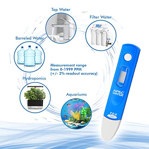 APEC Water Systems RO-90 Ultimate Series Top Tier Supreme Certified High Output 90 GPD Ultra Safe Reverse Osmosis Drinking Water Filter System, Chrome Faucet & TDSMETER Water Quality TDS Meter Tester | The Storepaperoomates Retail Market - Fast Affordable Shopping