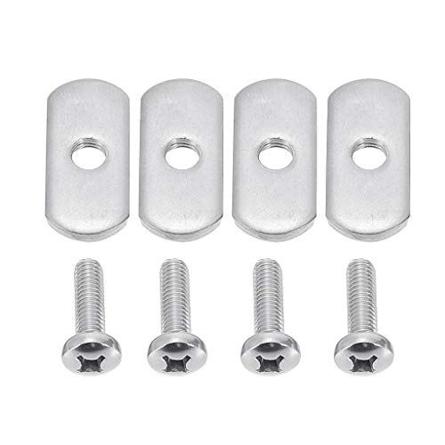 VTurboWay 4 Pcs 316 SS Kayak Rail/Track Screws, Track Nuts w’ 4 pcs M5 Long Screws and 4 Pcs Short Screws, Mounting Replacement Kit for Kayaks Rails | The Storepaperoomates Retail Market - Fast Affordable Shopping