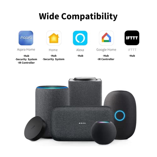 Aqara Smart Hub M2 (2.4 GHz Wi-Fi Required), Smart Home Bridge for Alarm System, IR Remote Control, Home Automation, Supports Alexa, Google Assistant, Apple HomeKit and IFTTT | The Storepaperoomates Retail Market - Fast Affordable Shopping