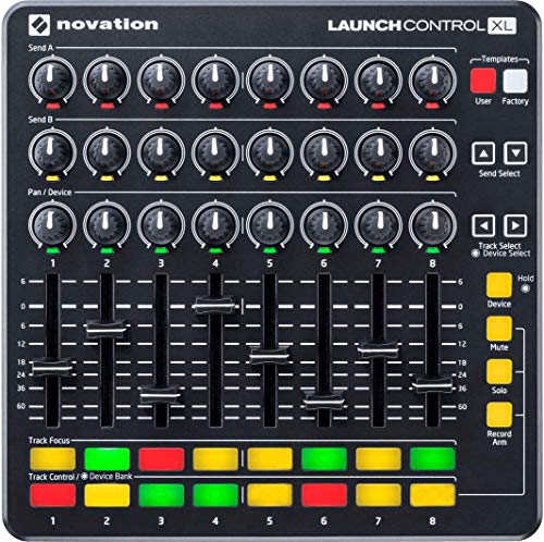 Novation Launch Control XL Controller for Ableton Live with Creative Music Software Kit and Professional Studio Microphone and Recording Kit | The Storepaperoomates Retail Market - Fast Affordable Shopping