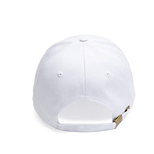 JEEDA Unisex Baseball Cap Cotton for Men Women Washed Adjustable Sport Caps Outdoor Sport Hat CAP1(White) | The Storepaperoomates Retail Market - Fast Affordable Shopping