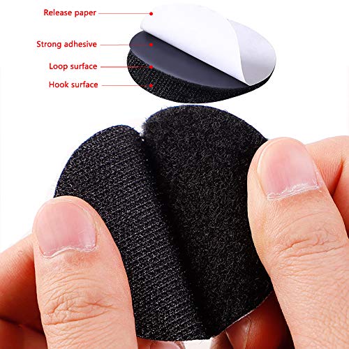huangzhao 5 Pairs Hook Loop Tape Sofa Fixer Nylon Sturdy Carpet Round Fixer for Home and Office Strong Double-Side Sticky Fastener Cushion Gripper for Keeping Couch Cushions from Sliding | The Storepaperoomates Retail Market - Fast Affordable Shopping