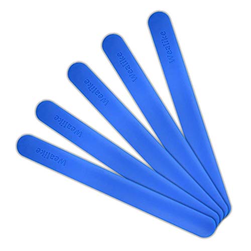 Wealike 5PCS Silicone Stir Stick for Resin,Epoxy,Paint,Molds,Acrylic,DIY Crafts Accessories,Reusable Stirrer