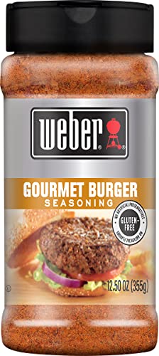 Weber Gourmet Burger Seasoning, 5.75 Ounce Shaker (Pack of 6)