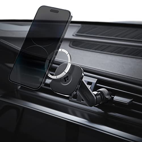 Spigen OneTap Designed for Magsafe Car Vent Mount Swing Arm for Optimal Airflow (Detachable) iPhone 14 13 12 Pro Max Mini