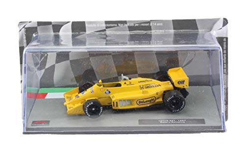 Deagostini Diecast 1:43 F1 Scale Model – Satoru Nakajima F1 Lotus 99T Race Car 1987
