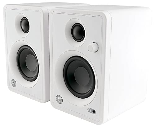 Mackie CR3-X 3-inch Multimedia Monitors – Limited-Edition White