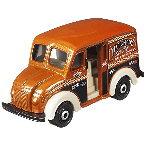 Matchbox Divco Milk Truck (Brown) 5/20, Moving Parts 2021