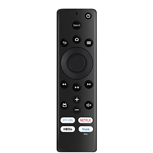 NS-RCFNA-19 Replacement Remote Fit for Insignia Fire TV Edition(NO Voice Function) NS-24DF310NA19 NS-50DF710NA19 NS-24DF311SE21 NS-43DF710NA19 NS-58DF620NA20 NS-32DF310NA19 NS-50DF711SE21