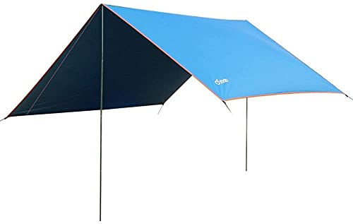 Yodo Lightweight Hammock Sun Shelter Shade Tent Tarp Awning Canopy with Poles and Stakes for Outdoor Camping Hiking Backpacking Picnic Fishing